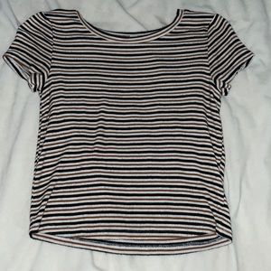 Striped Garage Crop top